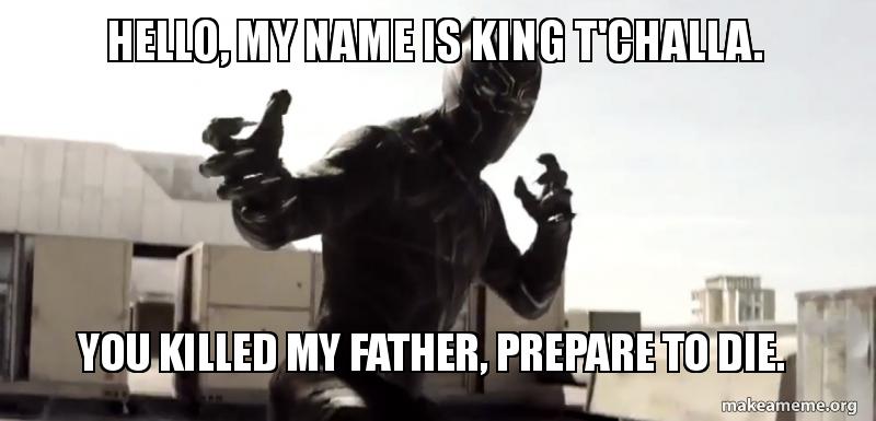 Black Panther Meme Funny Image Photo Joke 12