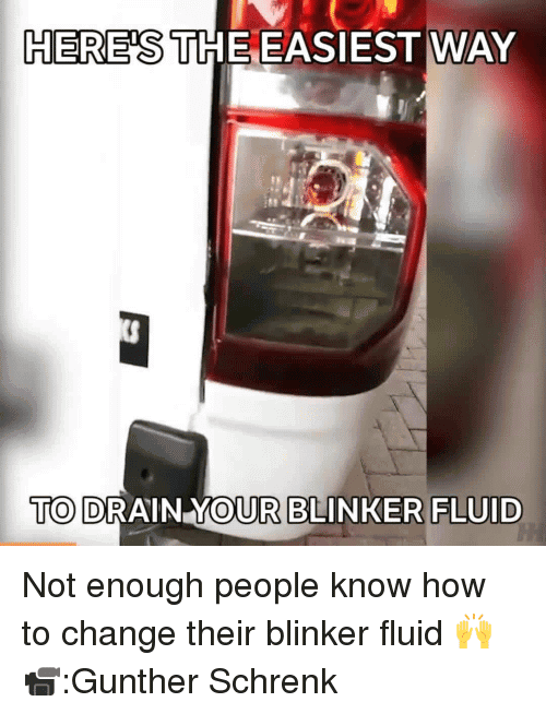 Blinker Fluid Meme Funny Image Photo Joke 07