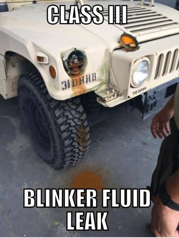 Blinker Fluid Meme Funny Image Photo Joke 12