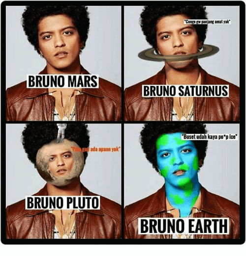 Bruno Mars Meme Funny Image Photo Joke 06