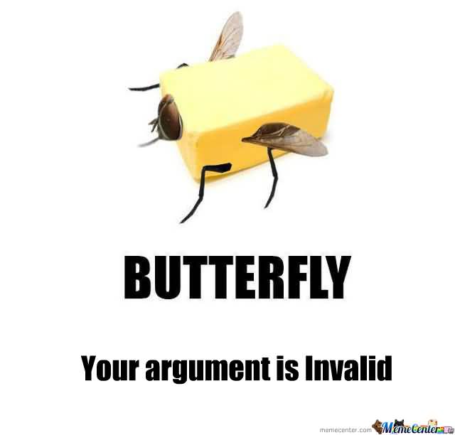 Butterfly Meme Funny Image Photo Joke 03