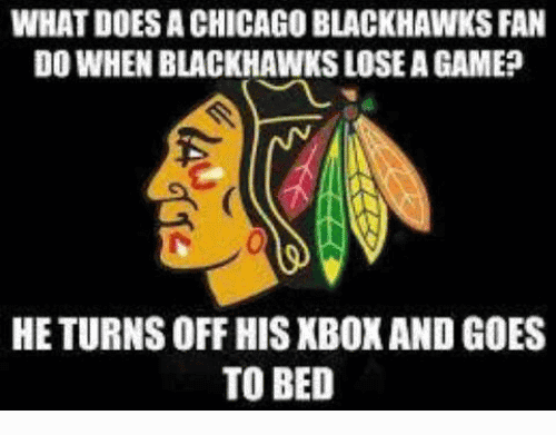Chicago Blackhawks Memes Funny Image Photo Joke 10
