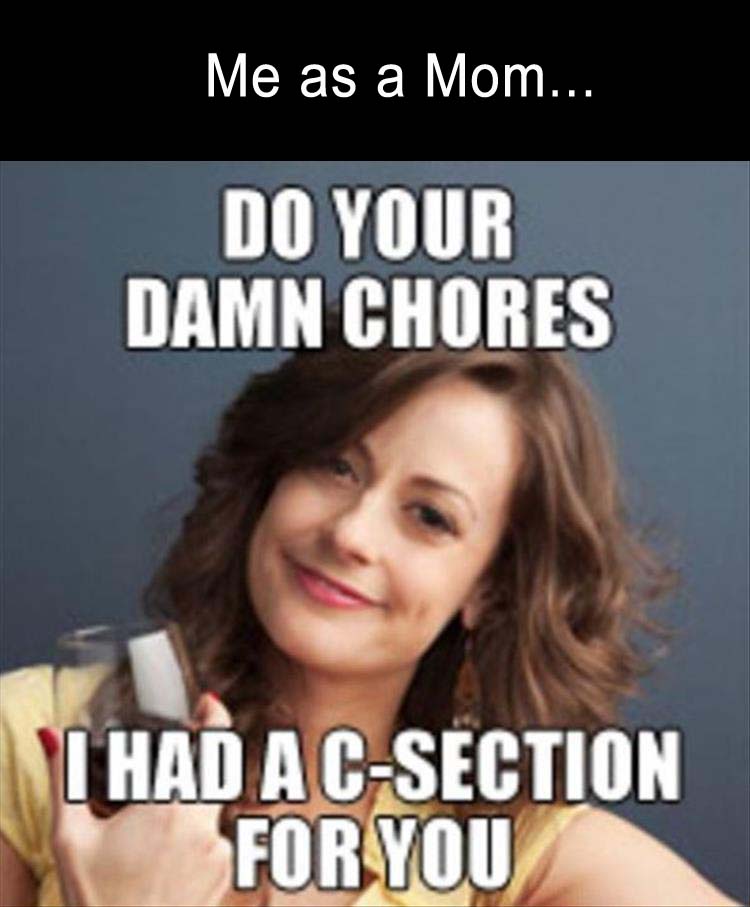 Chores Meme Funny Image Photo Joke 07
