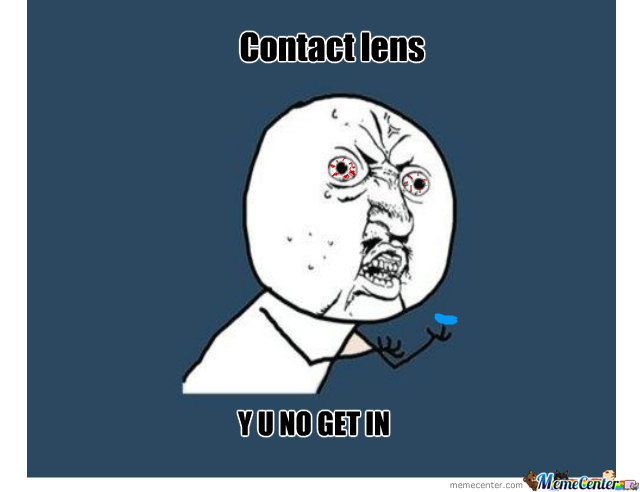 Contact Lenses Meme Funny Image Photo Joke 08