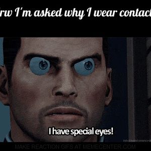 Contact Lenses Meme Funny Image Photo Joke 10