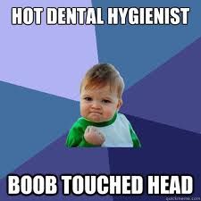 Dental Hygiene Meme Funny Image Photo Joke 11