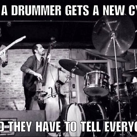 Drummer Meme Funny Image Joke 09