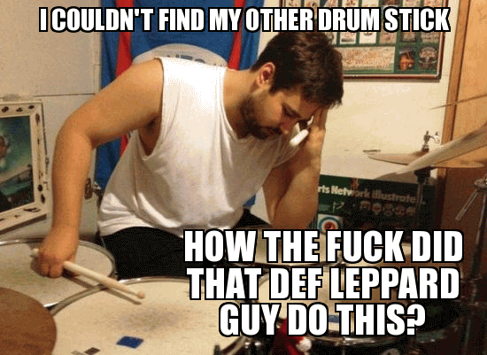 Drummer Meme Funny Image Joke 14