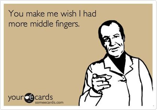 Funniest cool funny middle finger jokes images