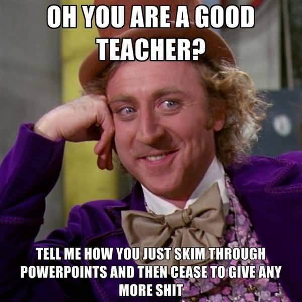 Funniest good teacher meme joke