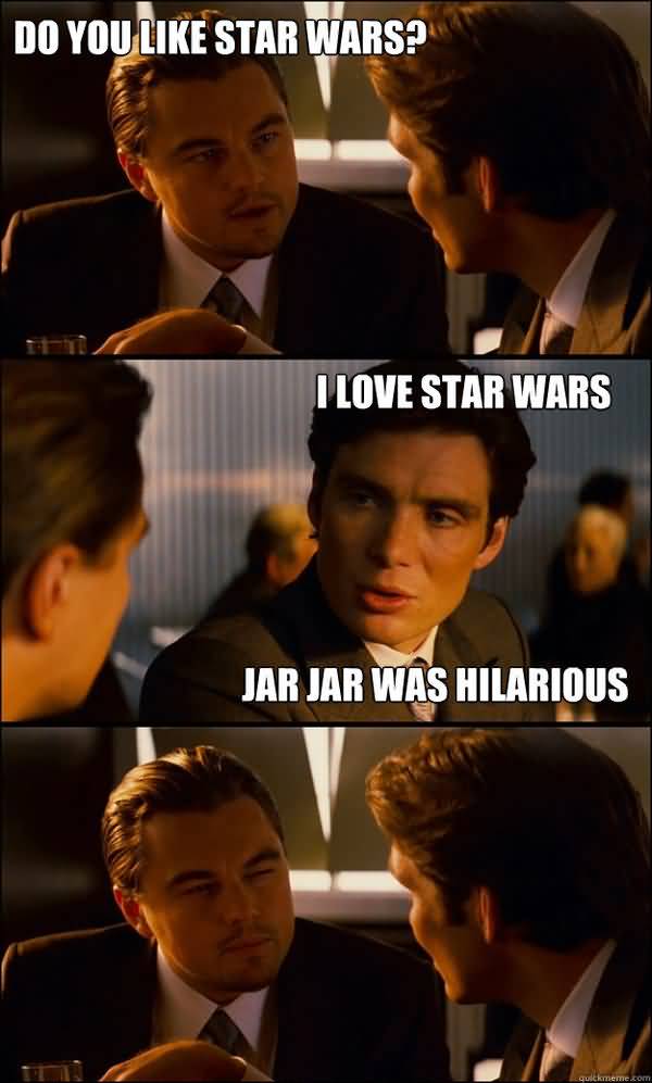 Funniest star wars love meme photo