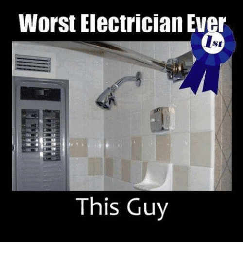 Funny Electrician Meme Funny Image Photo Joke 10