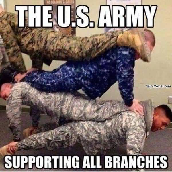 Funny amazing funny military branches meme photo