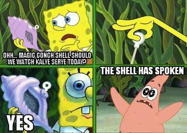 Funny best spongebob magic meme image
