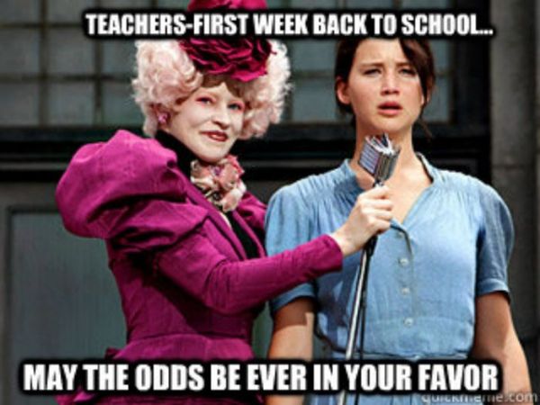 Funny first week of school meme picture