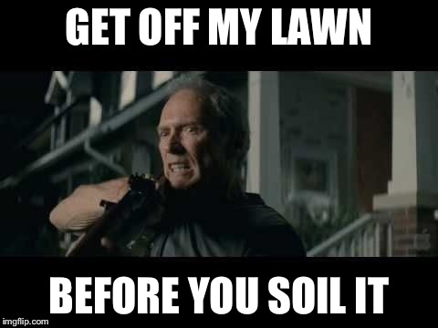 Get Off My Lawn Meme Funny Image Photo Joke 05