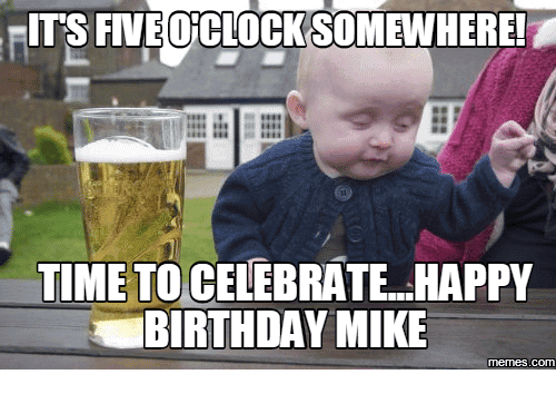 Happy Birthday Michael Meme Funny Image Joke 02