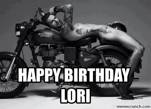 Happy Birthday Motorcycle Meme Funny Image Photo Joke 04