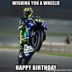 Happy Birthday Motorcycle Meme Funny Image Photo Joke 06