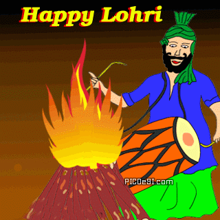 Happy Lohri Gif Image 2018