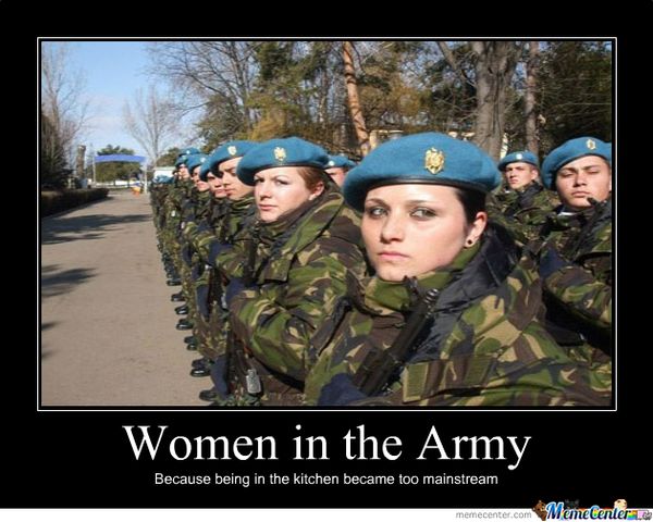 Hilarious best military women memes photo