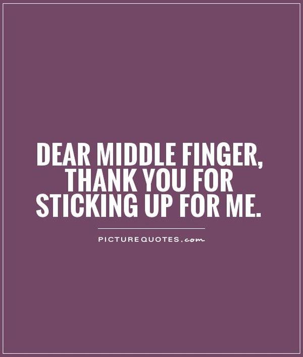 Hilarious cool middle finger quotes images memes