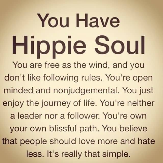 Hippie Life Quotes Meme Image 19