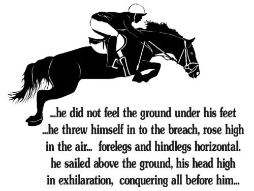 Horse Jumping Quotes Meme Image 09