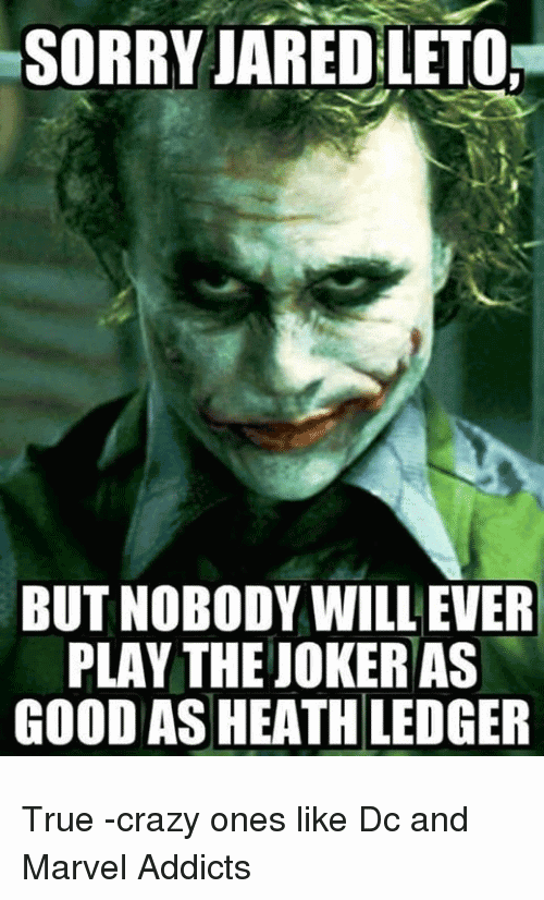 Jared Leto Joker Meme Funny Image Photo Joke 10