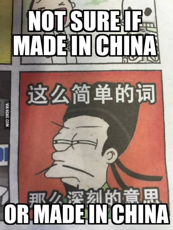 Made In China Meme Funny Image Photo Joke 05