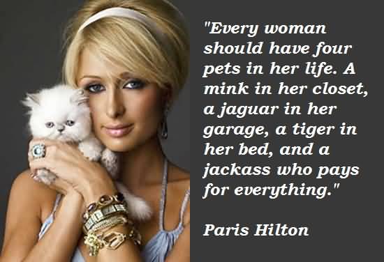 Paris Hilton Quotes Meme Image 09
