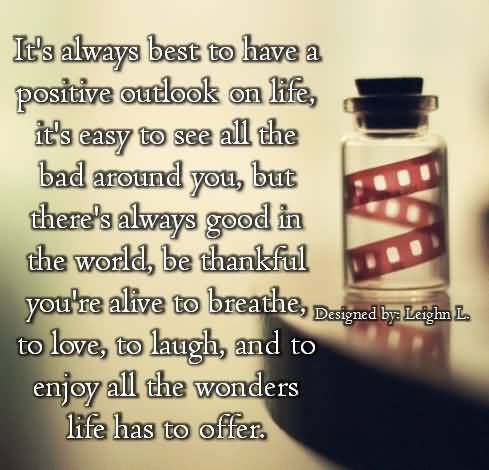 Positive Outlook Quotes Meme Image 10