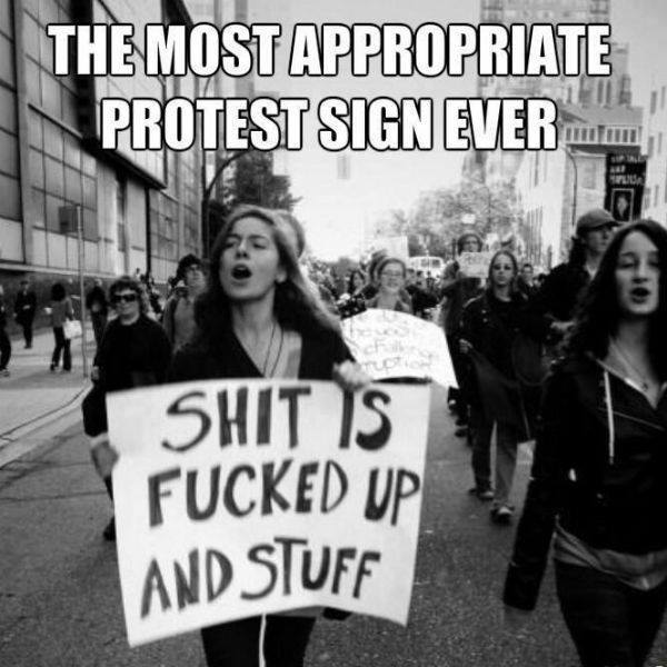 Protest Meme Funny Image Photo Joke 13