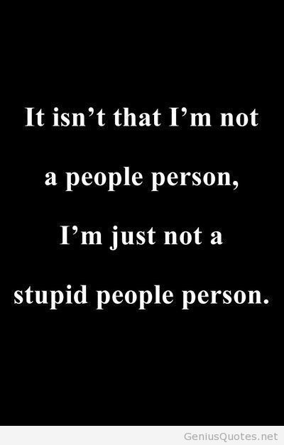 Quotes About Stupid People Meme Image 09