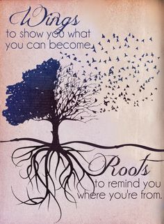 Roots And Wings Quote Meme Image 01