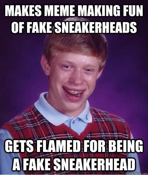 Sneakerhead Meme Funny Image Photo Joke 08