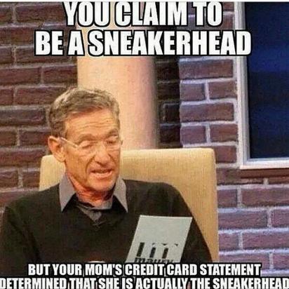 Sneakerhead Meme Funny Image Photo Joke 11