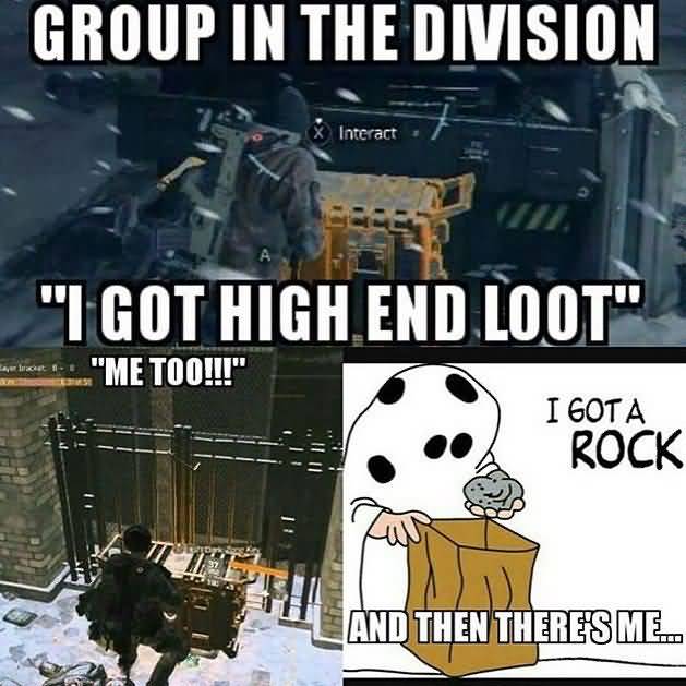 The Division Meme Joke Image 12