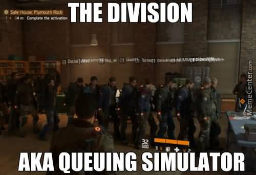 The Division Meme Joke Image 14