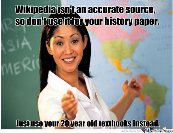 Very funny history teacher memes joke