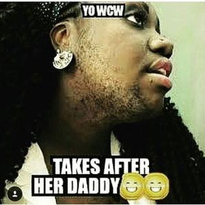 Yo WCW Takes After Her Daddy