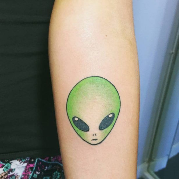 Alien Tattoo Design Picture 01
