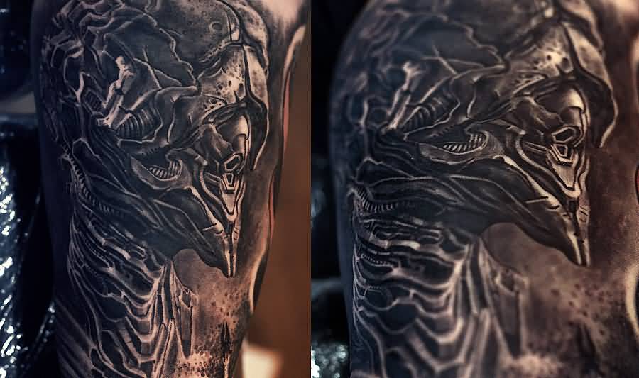 Alien Tattoo Design Picture 04