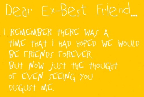 Ex Friendship Quotes Meme Image 15