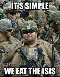 Fat Army Meme Funny Image Photo Joke 02 | QuotesBae