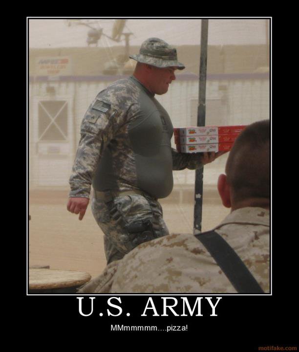 Fat Army Meme Funny Image Photo Joke 07