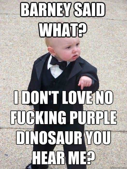 Godfather Baby Meme Funny Image Photo Joke 11