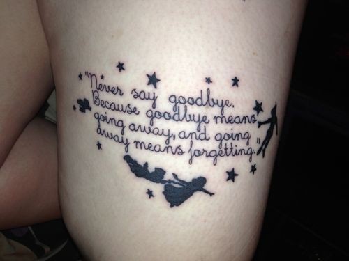 Quote Tattoos On Thigh Meme Image 11