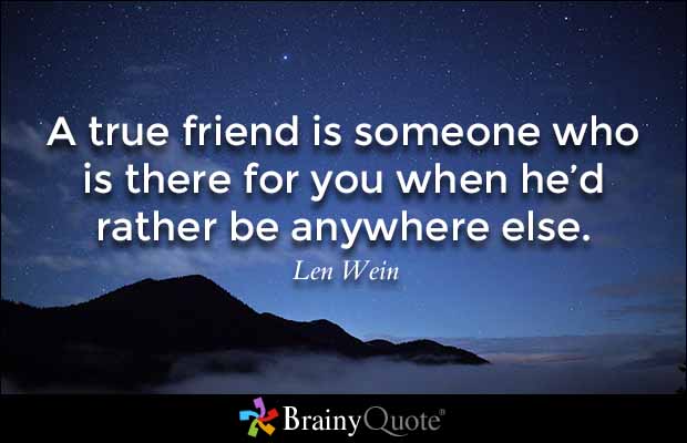 Quotes About True Friendship 19
