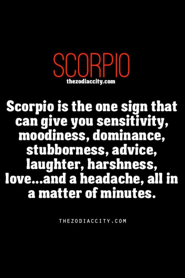 Scorpio Sign Quotes Meme Image 01